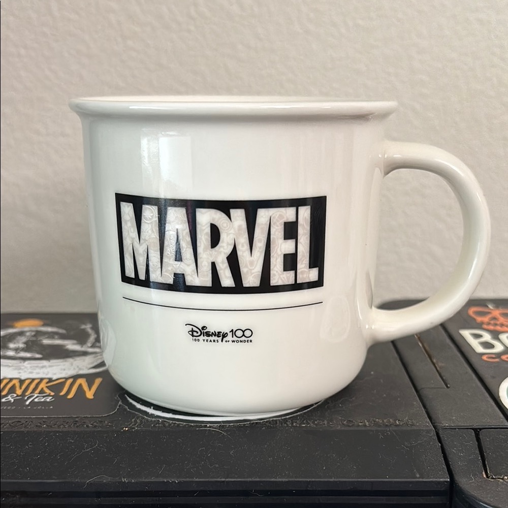Marvel Red and White Mug